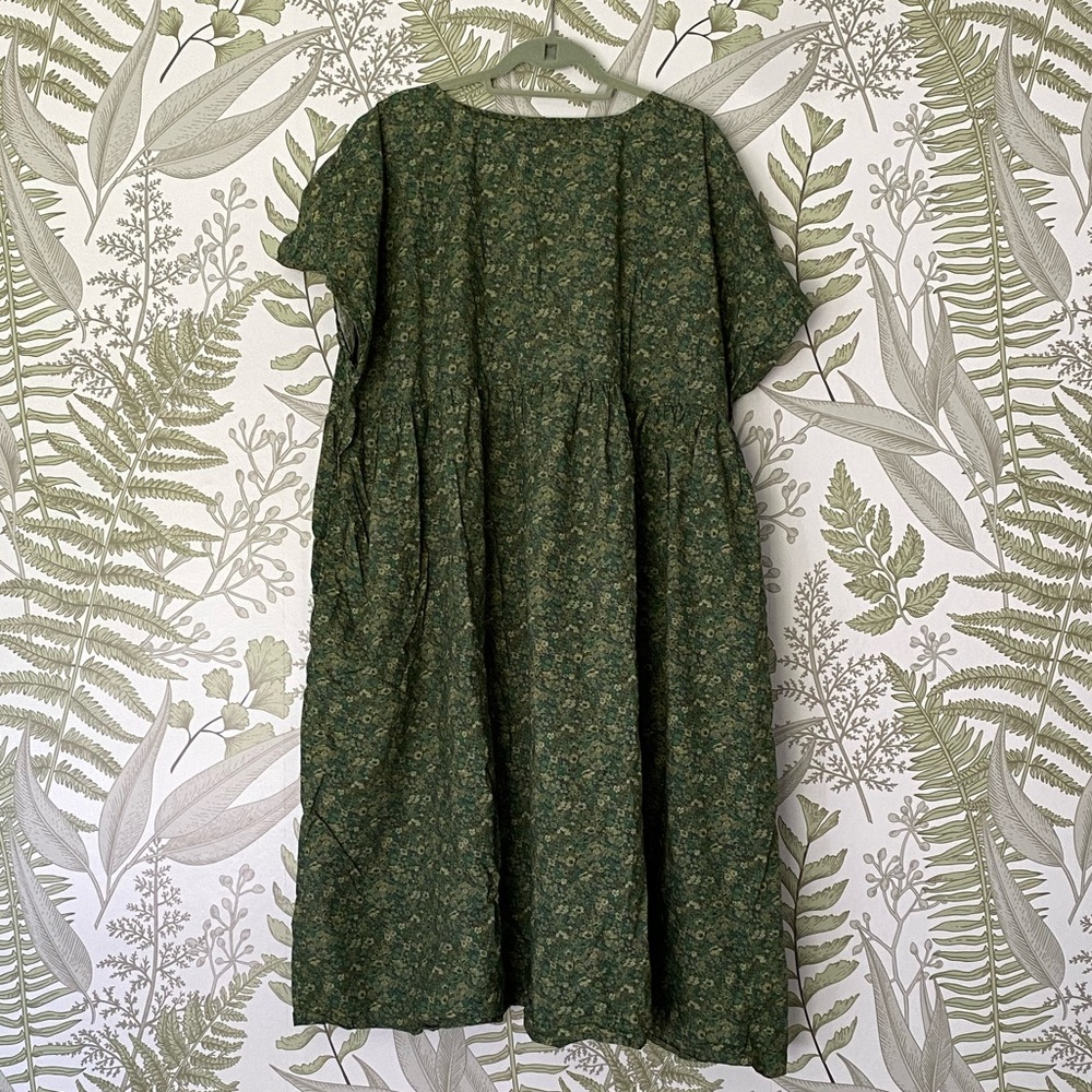OffOn Oversized Boxy Floral Dress